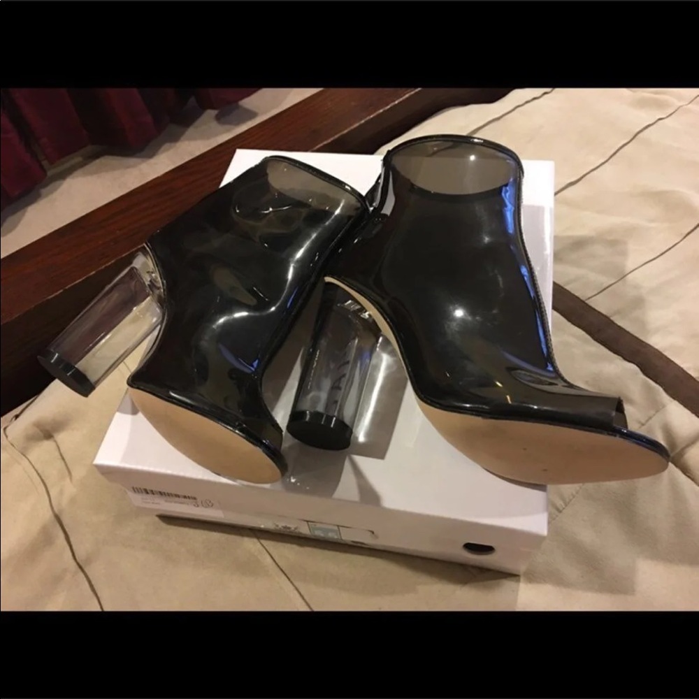 GEt THE LOOK!! Perspex Booties